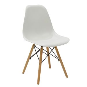 Julita-balou I комплект с трапезна маса от 5 Pp-mdf в цвят бял мрамор D120x75cm