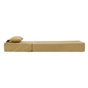Specta chaise lounge cushion beige fabric 60x190x20cm