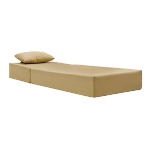 Specta chaise lounge cushion beige fabric 60x190x20cm