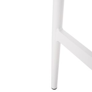 Aluminum bar stool Gregg Hm5788,11 white-sand beige synthetic rattan 55x57x106cm Hm5788