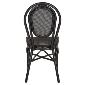 Алуминиев градински стол Bamboo Look 45x57x88cm Hm5052