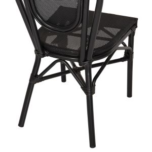 Алуминиев градински стол Bamboo Look 45x57x88cm Hm5052