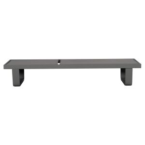 Aluminum shell Rickon with teslin fabric Hm6292.01 gray color 198x61.5x97cm.