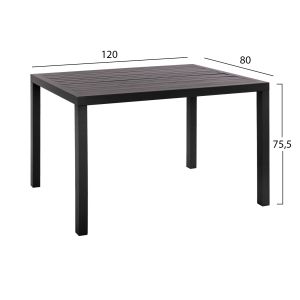 Алуминиева маса 120x80 Hm5570,02