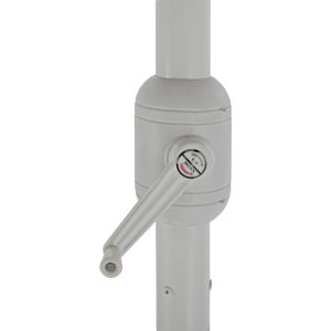 Aluminum umbrella D3m Hm6003.02 mocha with lift