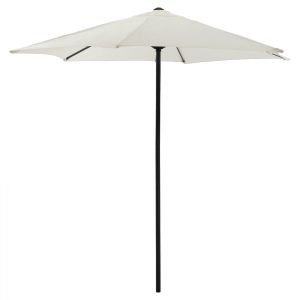 Aluminum umbrella Hm6030,02 beige gray D250x236cm