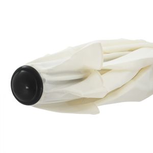 Aluminum umbrella Hm6030,02 beige gray D250x236cm