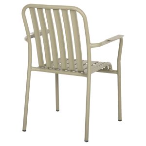 Aluminum armchair Rachel HM6088,07 dark green 63x58x85cm HM6080