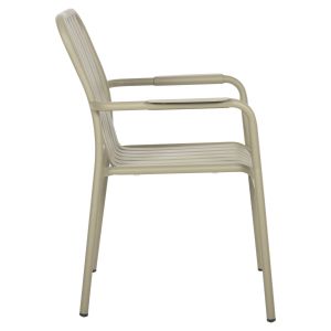 Aluminum armchair Rachel HM6088,07 dark green 63x58x85cm HM6080
