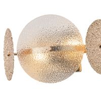 Wall lamp 2xe14 Max 8w 160χ330χ180mm gold Arte Illumina Glow