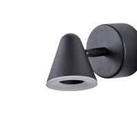 Sconce 5w 300lm 3000k 80χ135mm black Arte Illumina Campanelle
