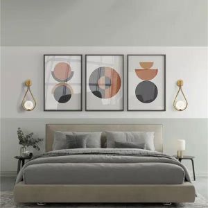 Teary G9 metal wall lamp in golden-white color 16x12x37cm