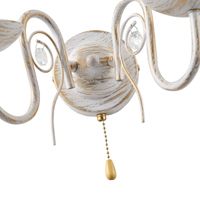 Wall lamp metal 2xe14 Max15w 210x300mm transparent glass Arte Illumina Duke