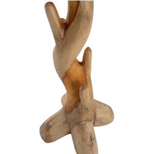 Art floor hanger Naturally made of solid wood, soar Hm9366