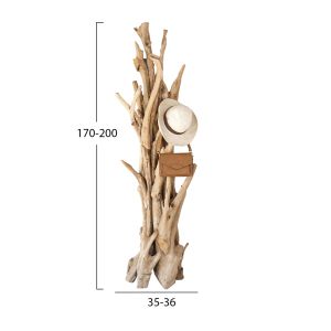 Art hanger for teak wood floor, solid wood Naturally Hm9367