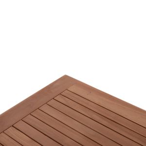 Bar table Cranston Hm18111 teak wood - natural color 120x60x105cm.