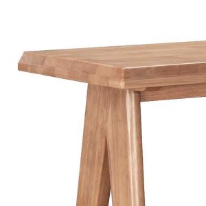 Бар маса Winslow плот от масивно каучуково дърво Walnut 120x45x100cm