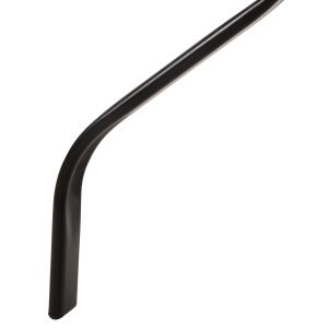 Bar table square Figgy Hm6066.03 metallic black-tempered glass 60x60x100hcm.