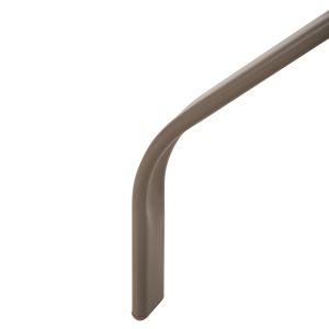 Bar table square Figgy Hm6066.04 metallic champagne-color-tempered glass 60x60x100hcm.