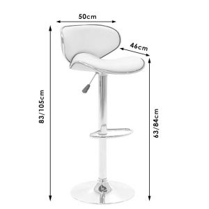 Butterfly bar stool
