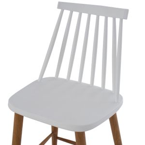 Бар стол Hm9300,01 бял