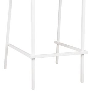 Бар стол Olympias метален Hm5528,02 бял 47x58x111cm