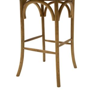Bar stool Reid walnut color