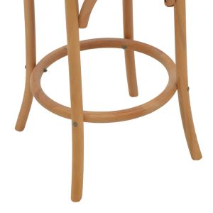 Бар стол Thonet естествен бук 41x50x105cm