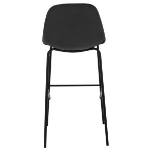 Bar stool Vincent Celina Hm8579,14 black velvet