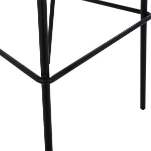 Bar stool Vincent Celina Hm8579,14 black velvet