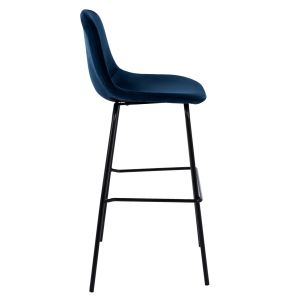 Bar stool Vincent Celinadark blue Hm8579.18