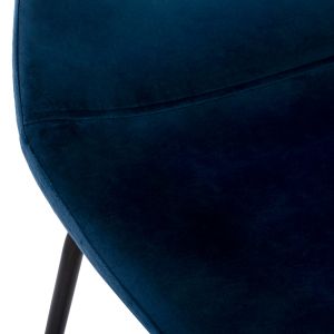 Bar stool Vincent Celinadark blue Hm8579.18