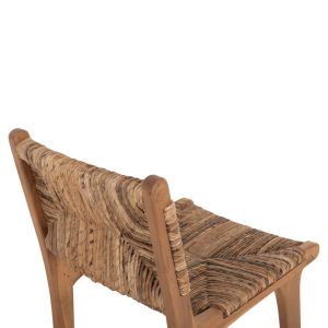 Bar stool Walter solid teak 46x55x105hcm Hm9841