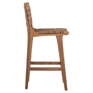 Bar stool Walter solid teak 46x55x105hcm Hm9841