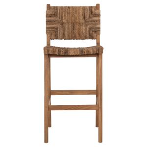 Bar stool Walter solid teak 46x55x105hcm Hm9841