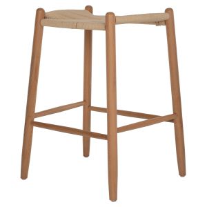 Bar stool made of beech and rope Hm9321.01