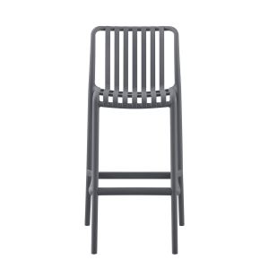 Bar stool polypropylene Convee Hm6098,03 gray 38,5x49,5x102cm