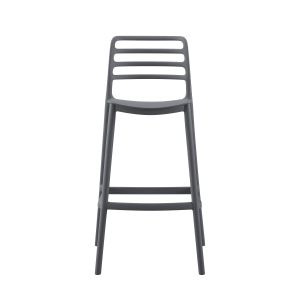 Бар стол полипропилен Grey Hm6099,03 сив 37,2x50x101,5cm