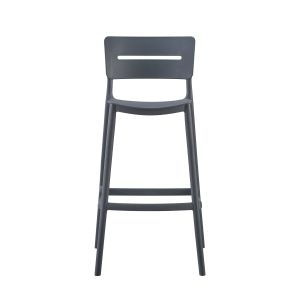 Bar stool polypropylene Snod2 Hm6100,03 gray 37,2x50x101,5cm