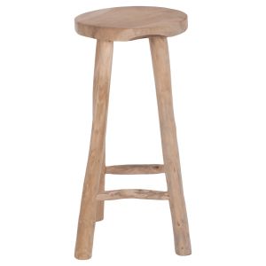 Bar stool teak solid wood Hm9338