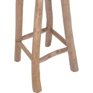 Bar stool teak solid wood Hm9338