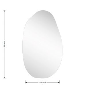 Frameless mirror 50x1.2x85cm