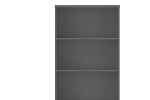 Библиотека Denith цвят орех/въглен 80x40x200εκ