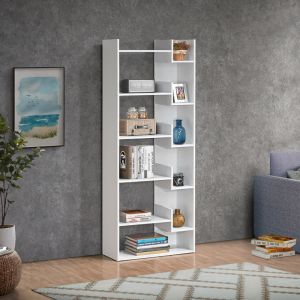 Библиотека Naya в бял цвят 72x30x182.5 см