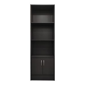 Библиотека Tekaro I в антрацитен цвят 57x33x180см