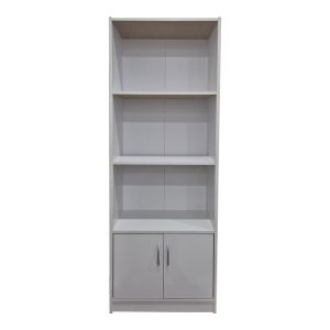 Библиотека Tekaro в бяло 60x29x166 см