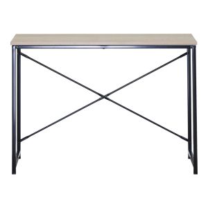 Бюро Bailon в цвят дъб с черен метал 100x40x70см