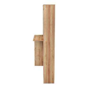 Бюро Janson с етажерка в дъбов цвят 113.2x40x141.8 см