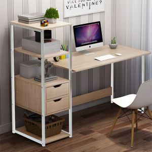 Mood desk with MDF shelf 107x40x110cm