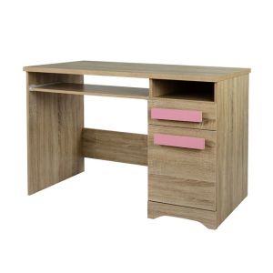 Бюро Playroom Sonama-розови дръжки Hm11154,02 110x55x76,5